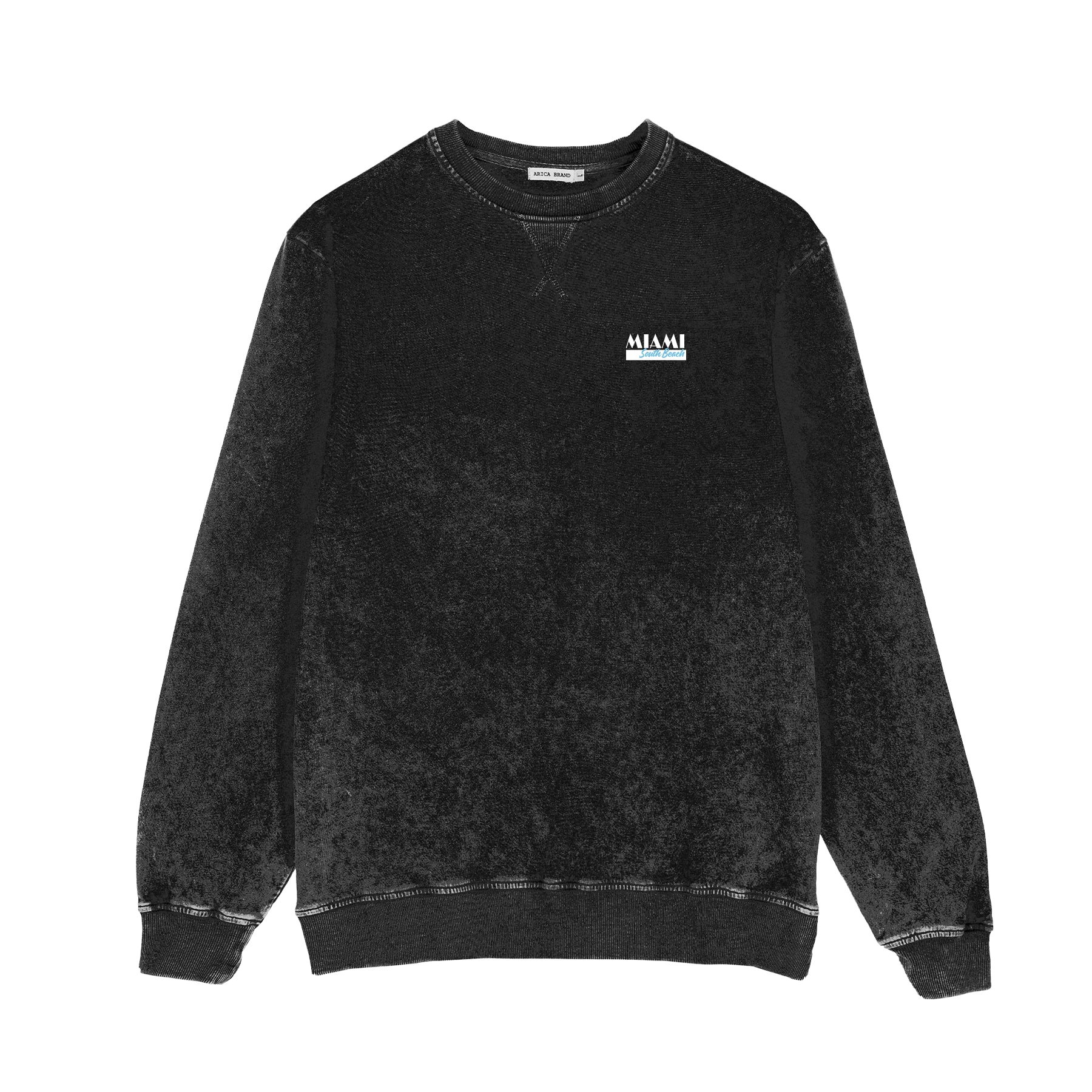 Sudadera Arica Testarossa Negro Desgastado