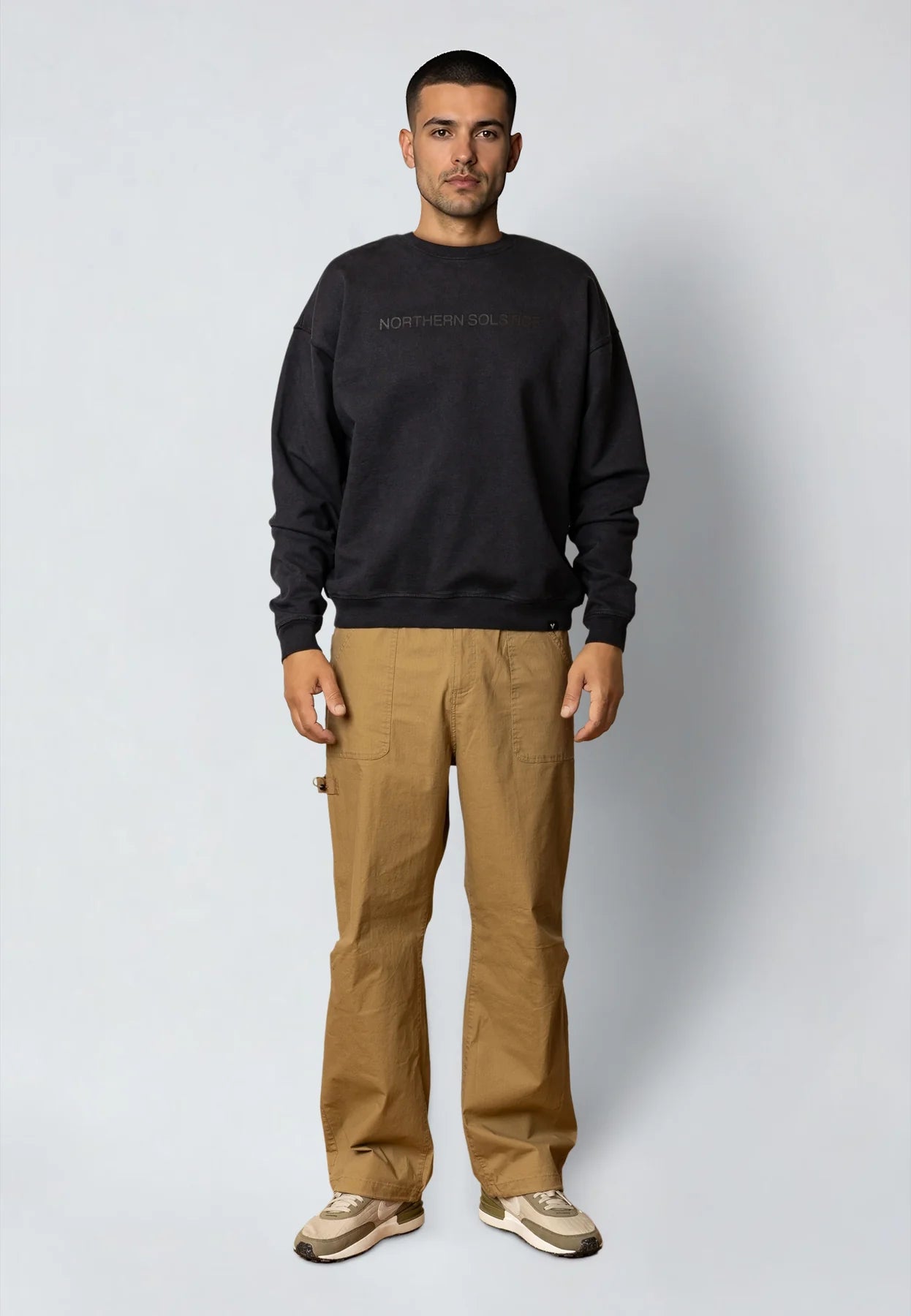 Sudadera Fat Moose Solstice Negra