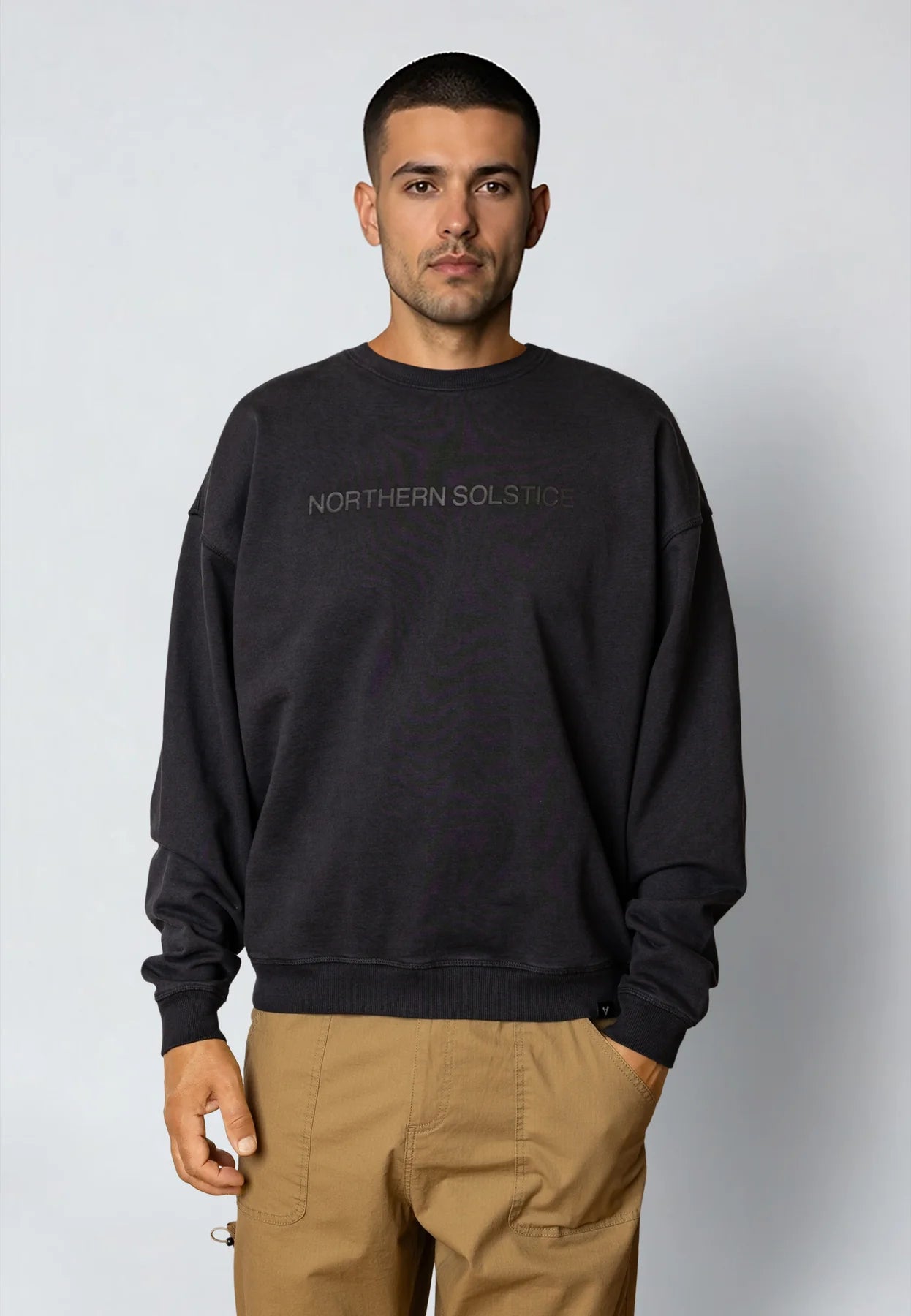 Sudadera Fat Moose Solstice Negra