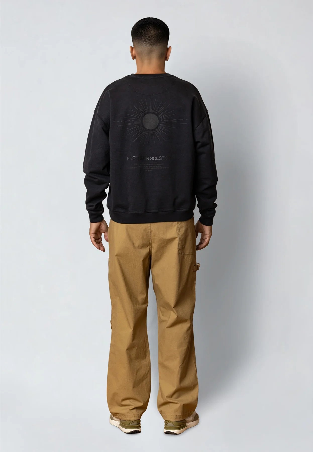 Sudadera Fat Moose Solstice Negra