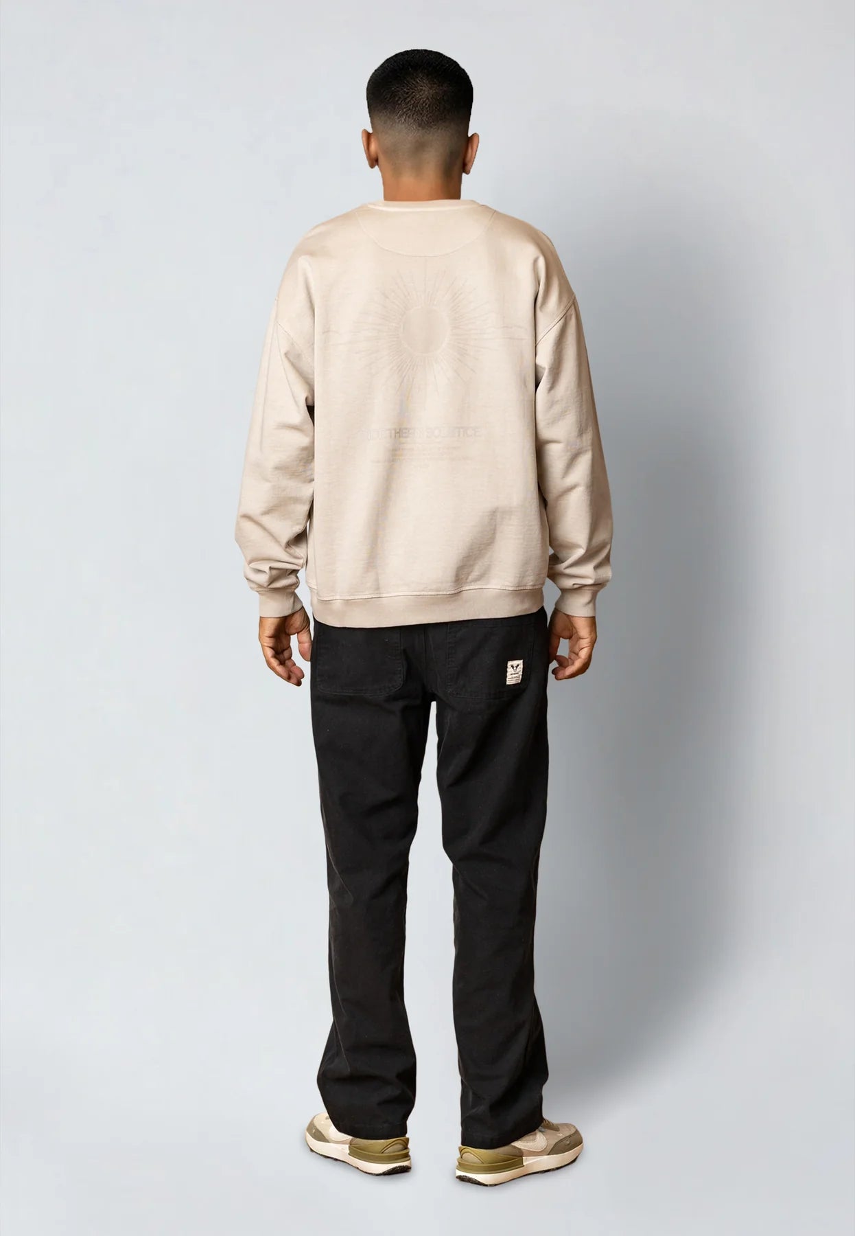 Sudadera Fat Moose Solstice Arena claro