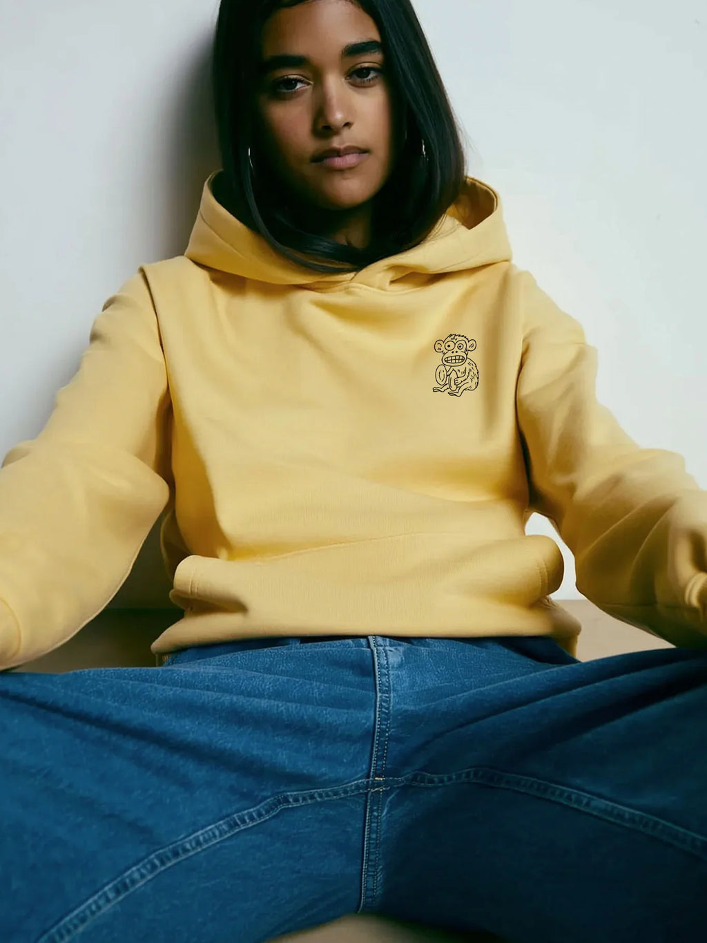 Sudadera Unisex Songs de Loco Monky Soft Yellow