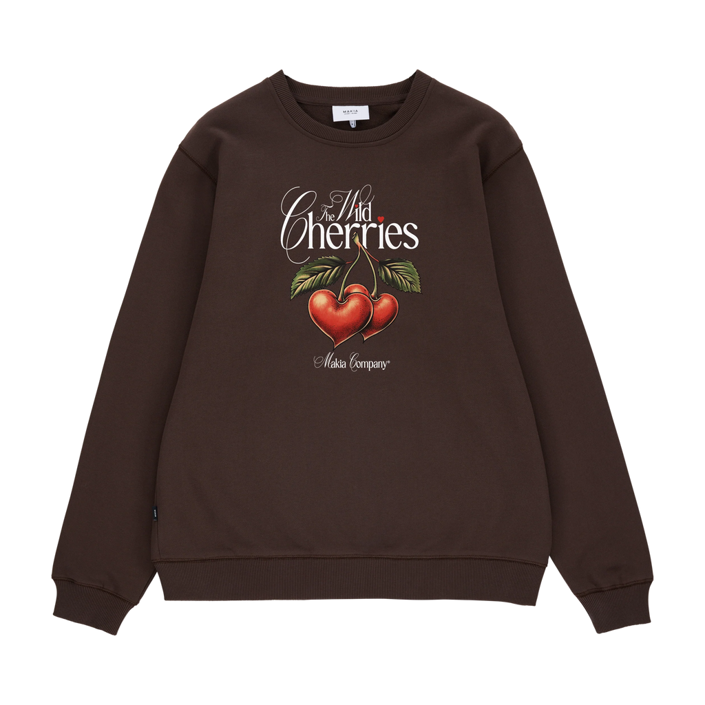 Sudadera Makia Cherise Dark Brown