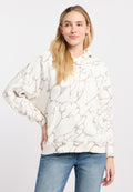 Sudadera Ragwear Pirita print Ivory