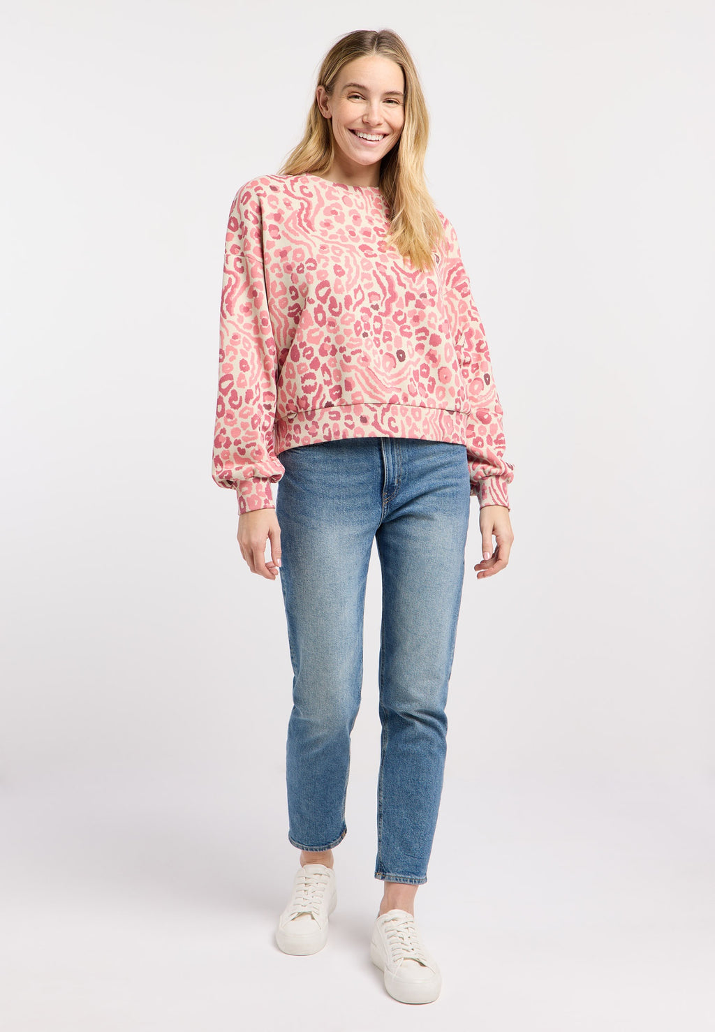 Sudadera Ragwear Wuss print Pink