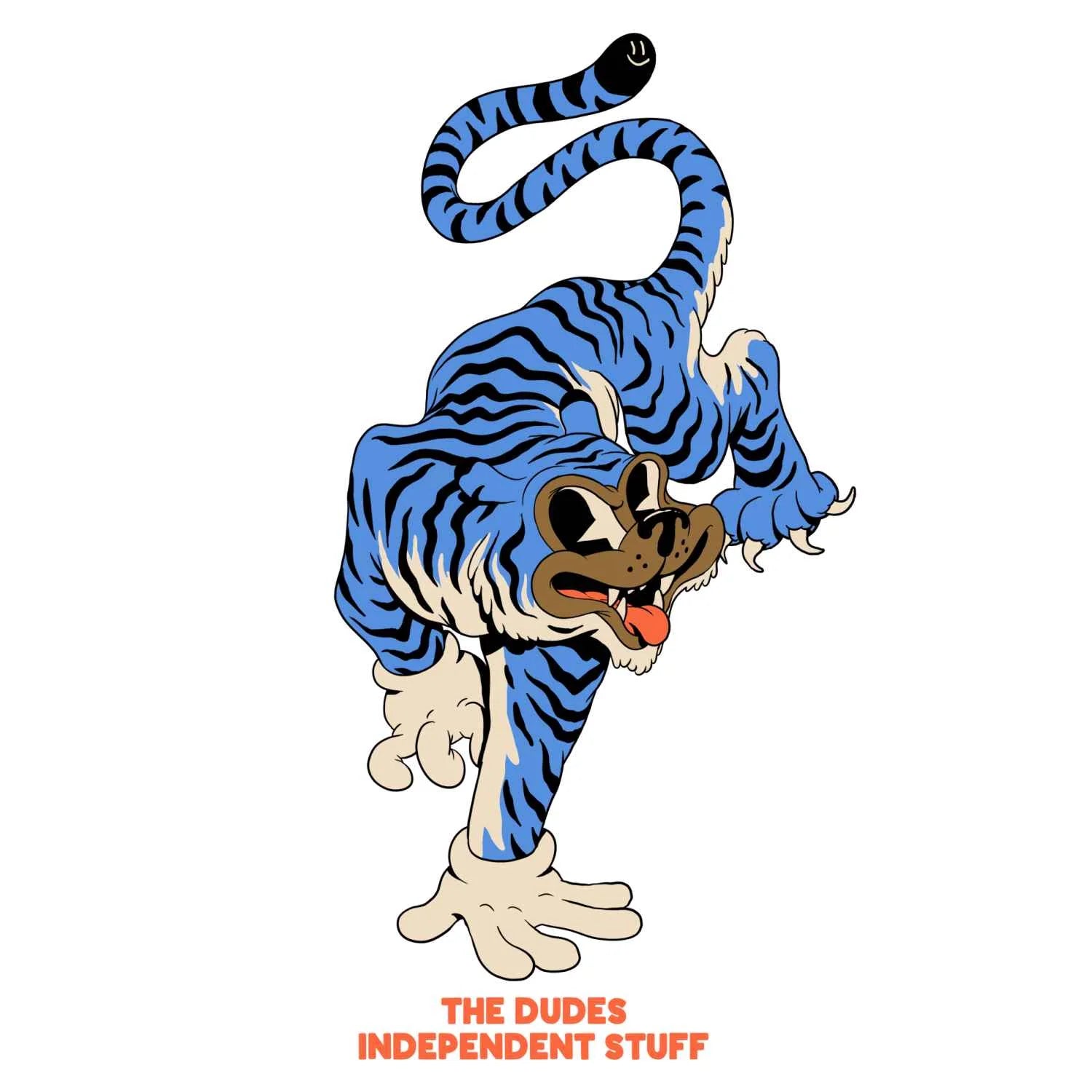Camiseta The Dudes Tiger Bear Blue