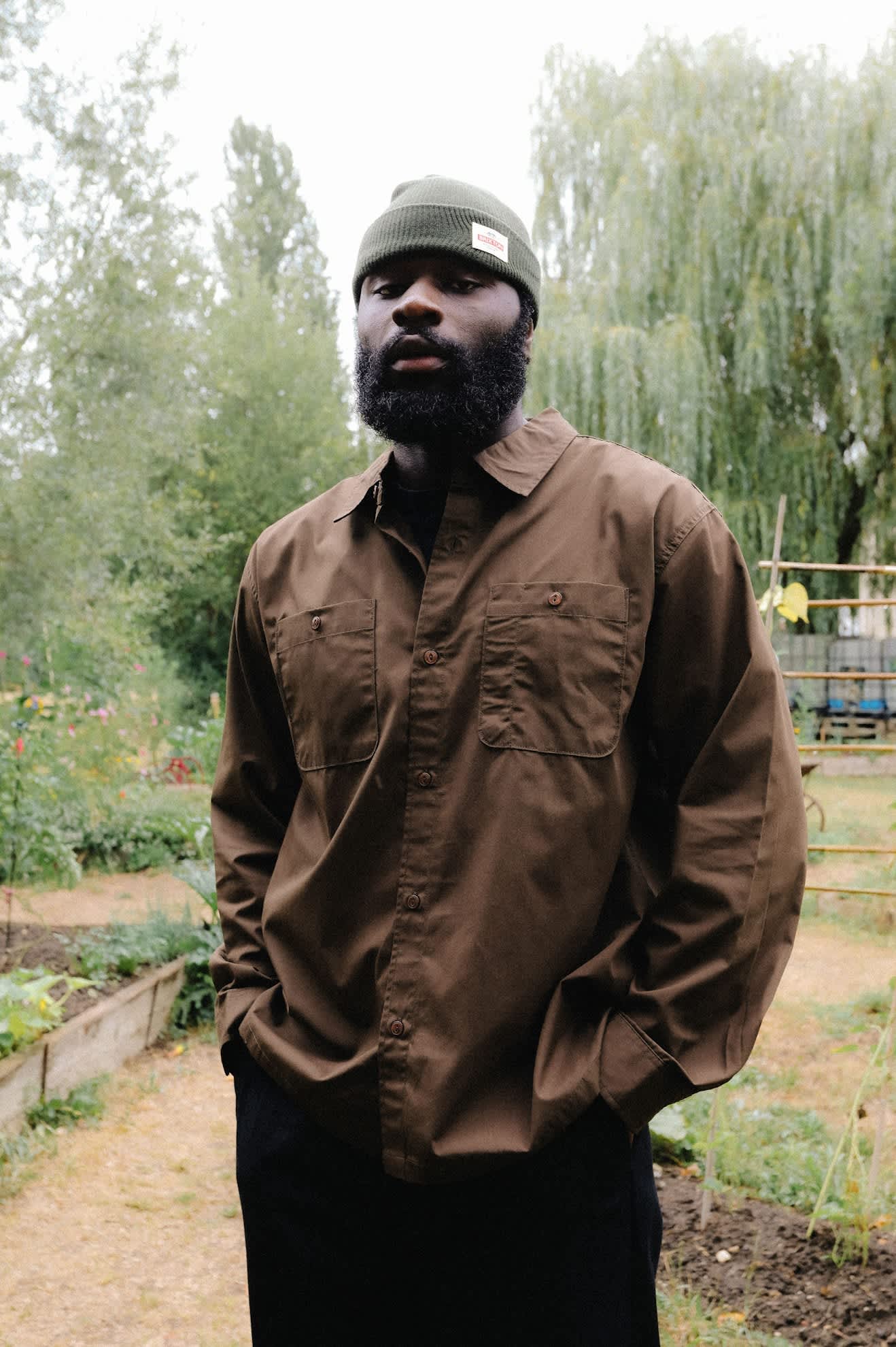Gorro Brixton Trademark Dark Olive