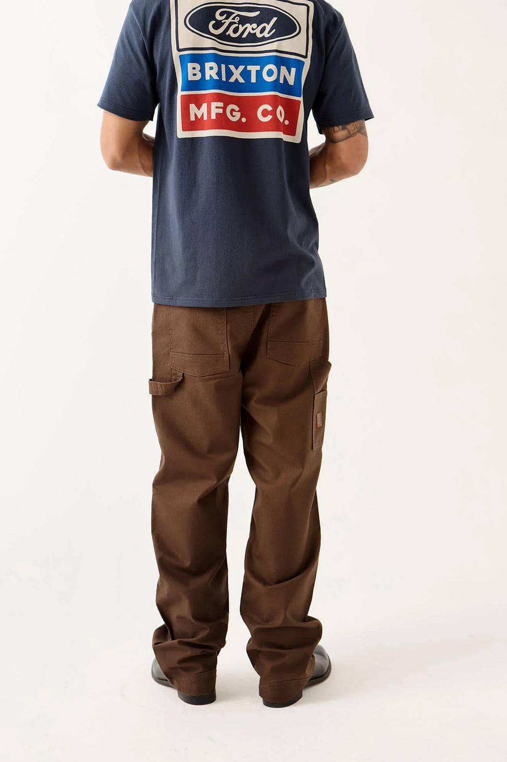 Pantalones Brixton Builders Carpenter Wallnut Brown
