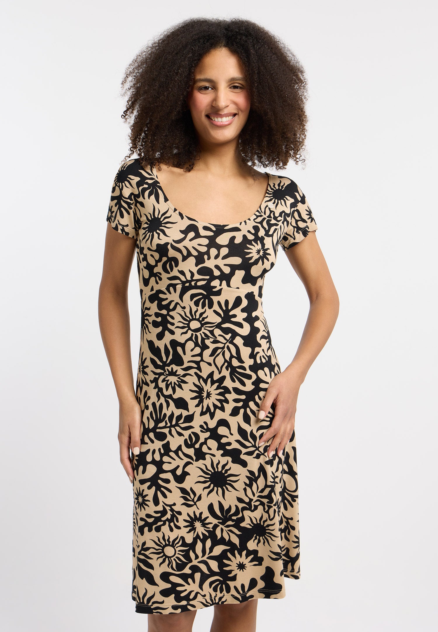 Vestido Ragwear Lunngo dress print Sand