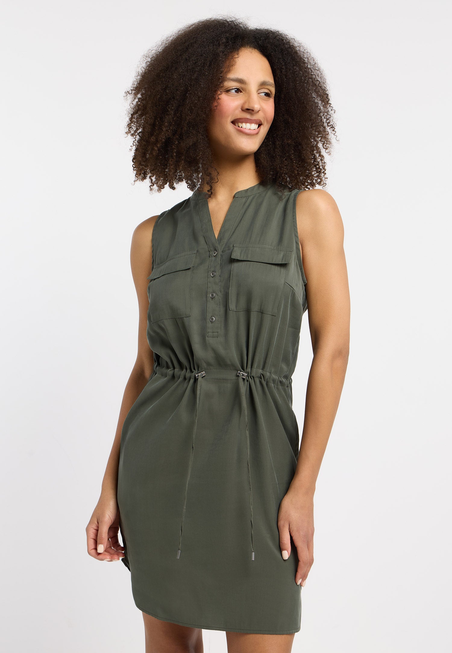 Vestido Ragwear Roissin Dark olive