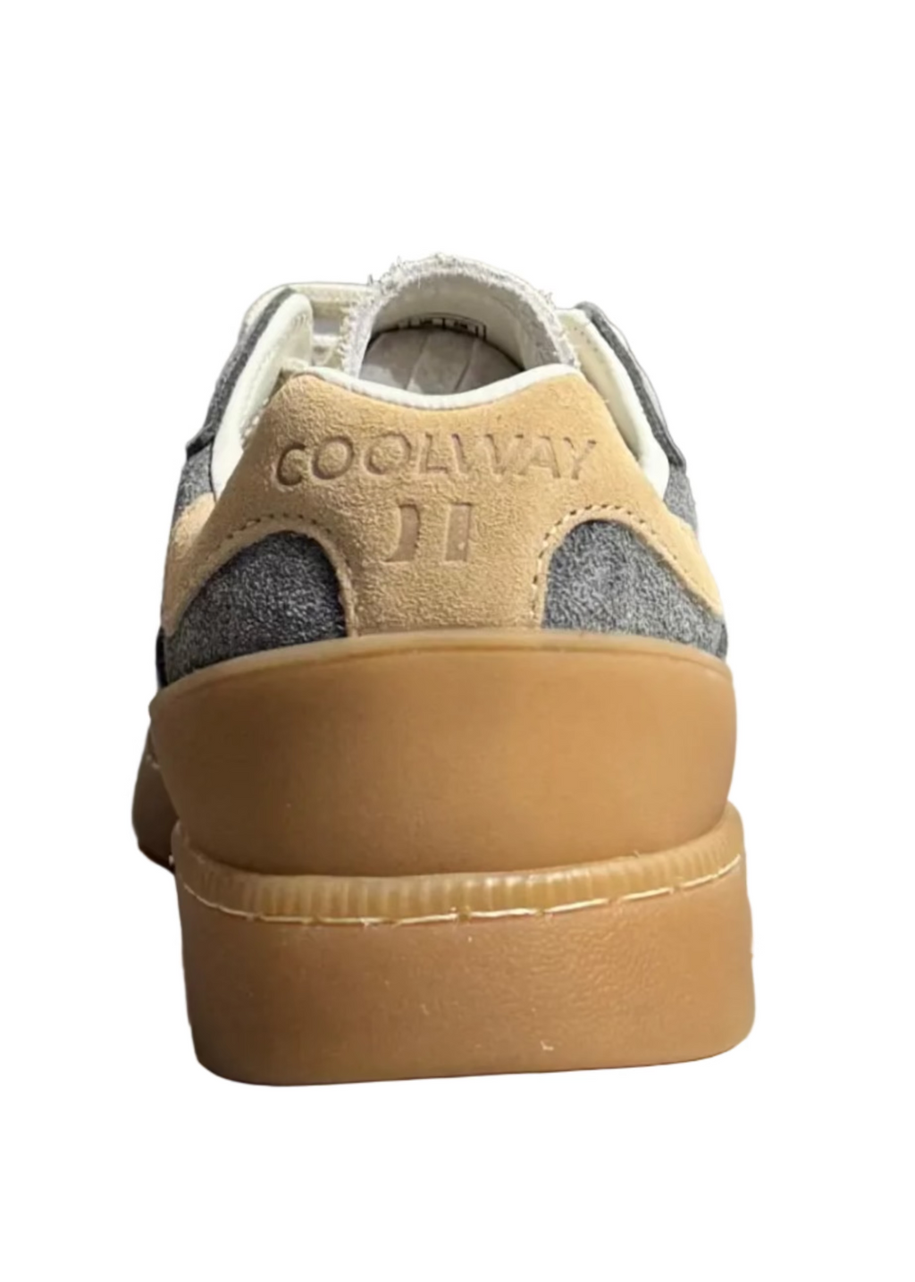 Zapatillas Coolway Goal gris piedra desgastado