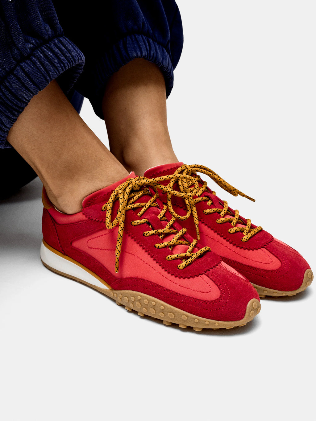 Bridge MKII Hoff Scarlet Piel y Textil